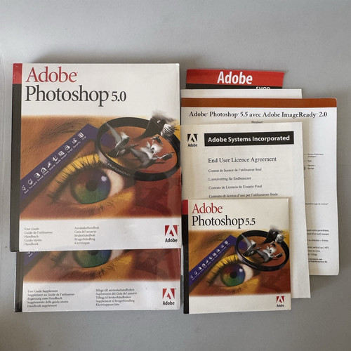 Genuine adobe photoshop 5 - genuine,