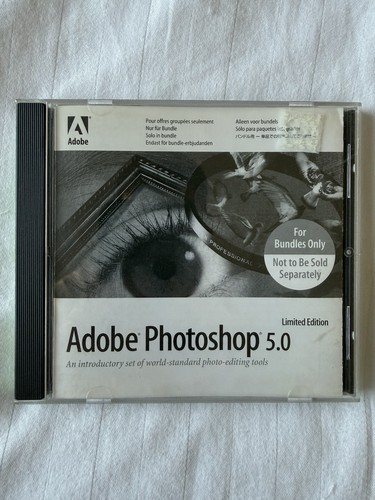 Adobe photoshop limited - photoshop, 5.0