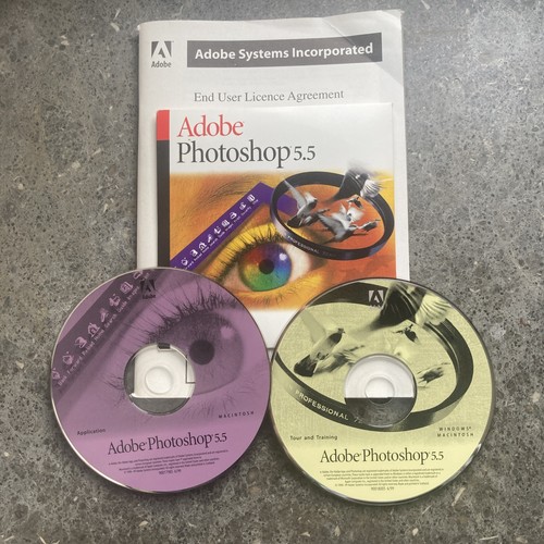 Adobe photoshop 2 cds - photoshop, 5.5
