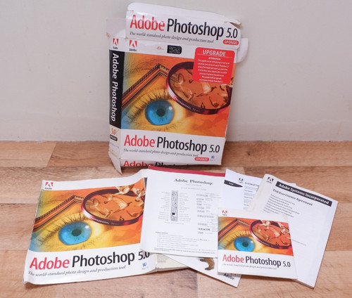 Adobe photoshop software - adobe, 5.0